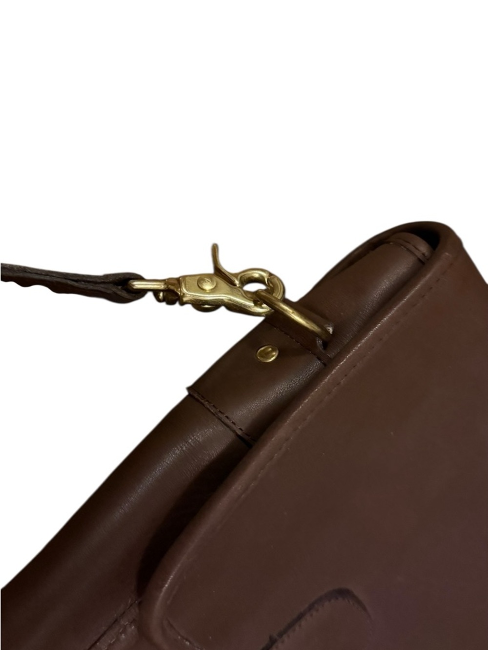 Coach vintage 90s Prescott Brief briefcase w/strap - Picture 5 of 14